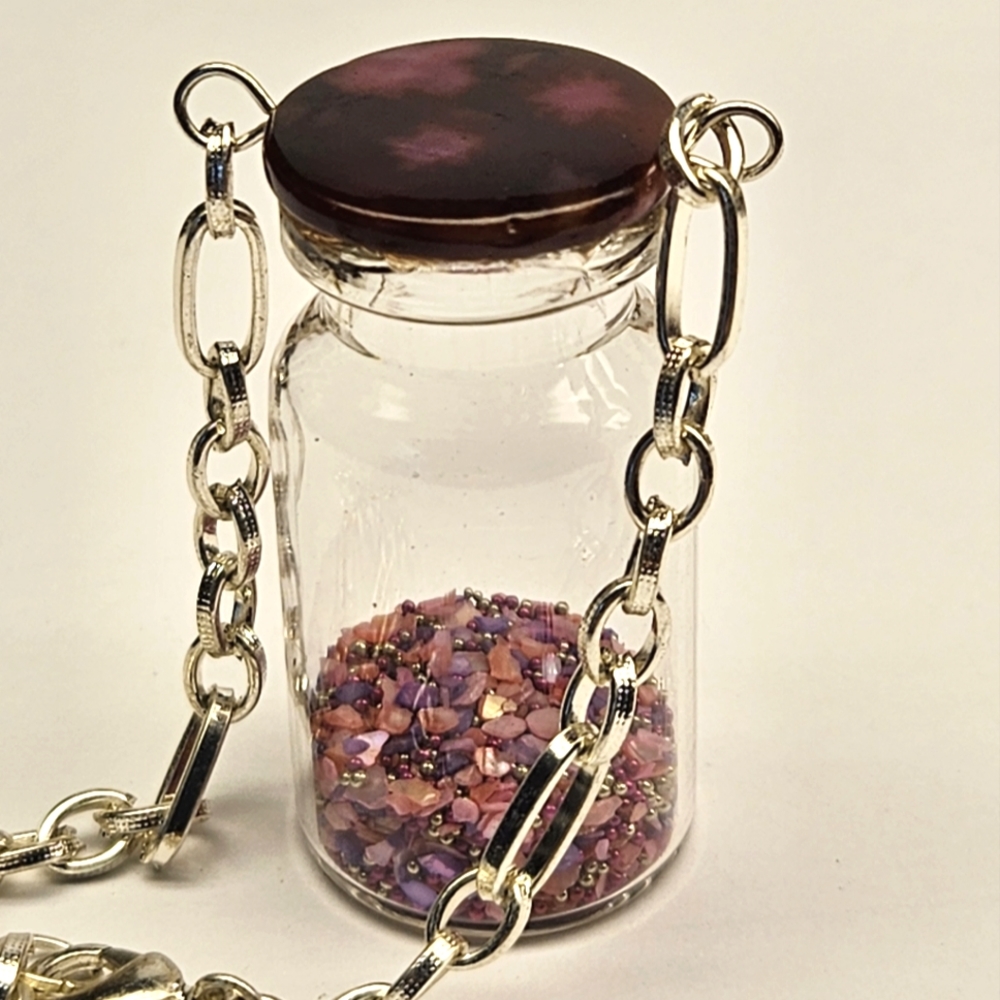 Unique Trinket Bottle Pendant